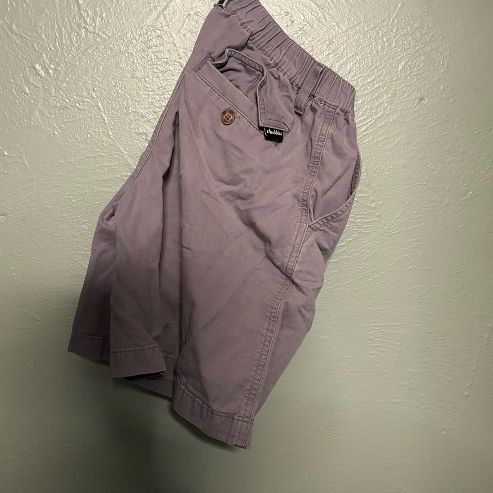 Chubbies Men's Hybrid Shorts in Gray and Navy Blue